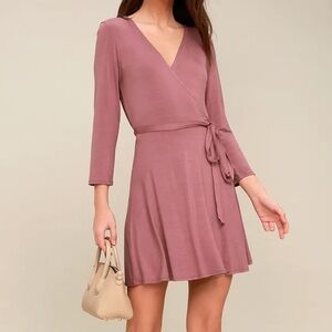 Twirl-Worthy Mauve Dress
